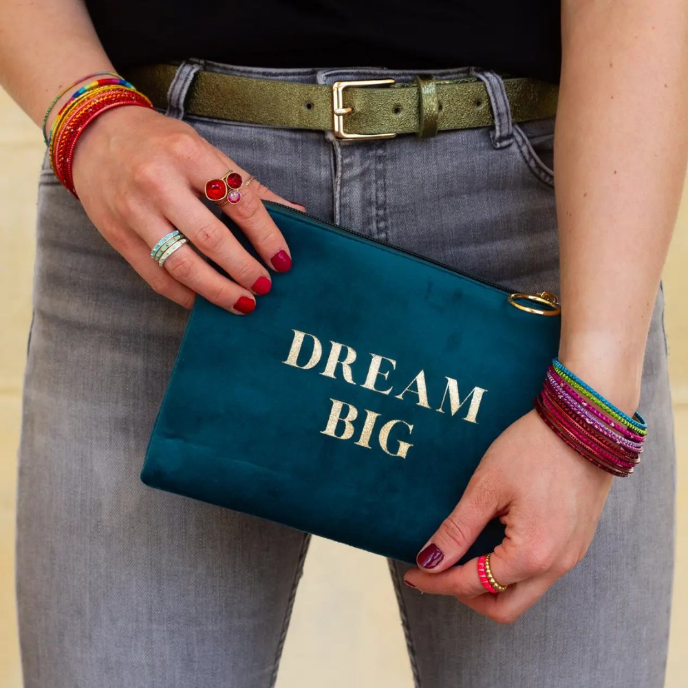 Pochette in velluto – Your Best Era Bag