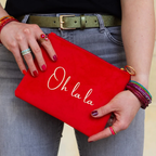 Pochette in velluto – Your Best Era Bag