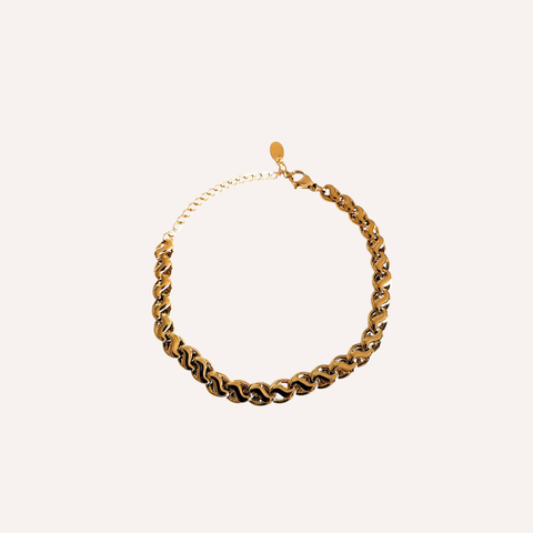 Bracciale a catena dorata – Bracciale Nuvia