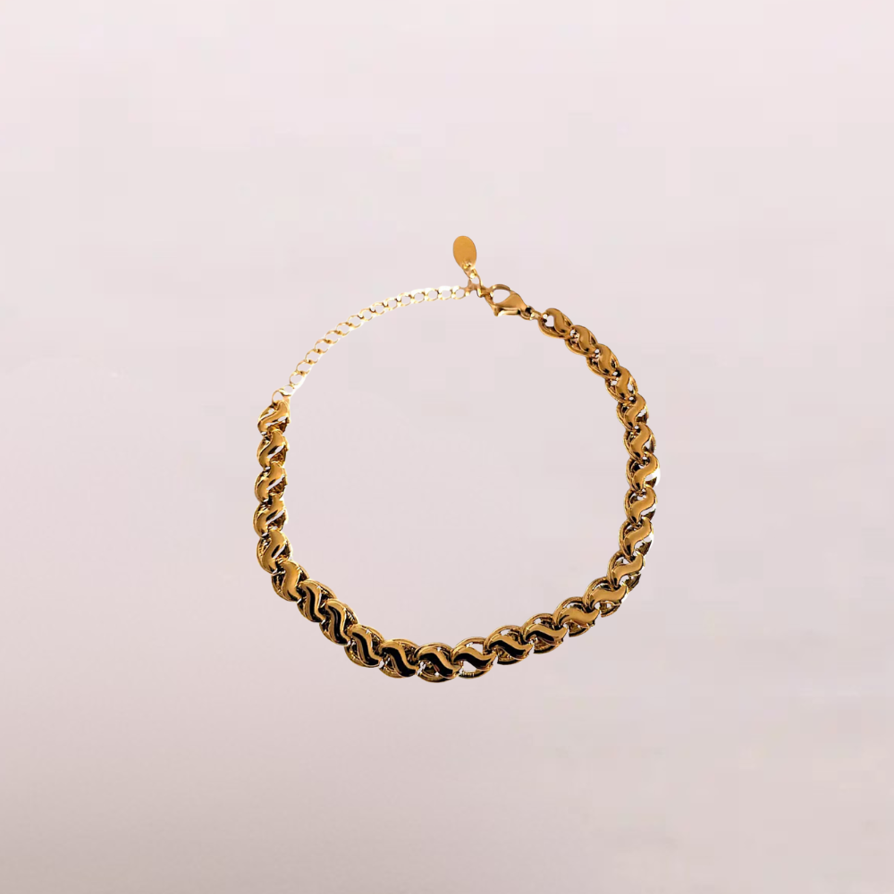 Bracciale a catena dorata – Bracciale Nuvia