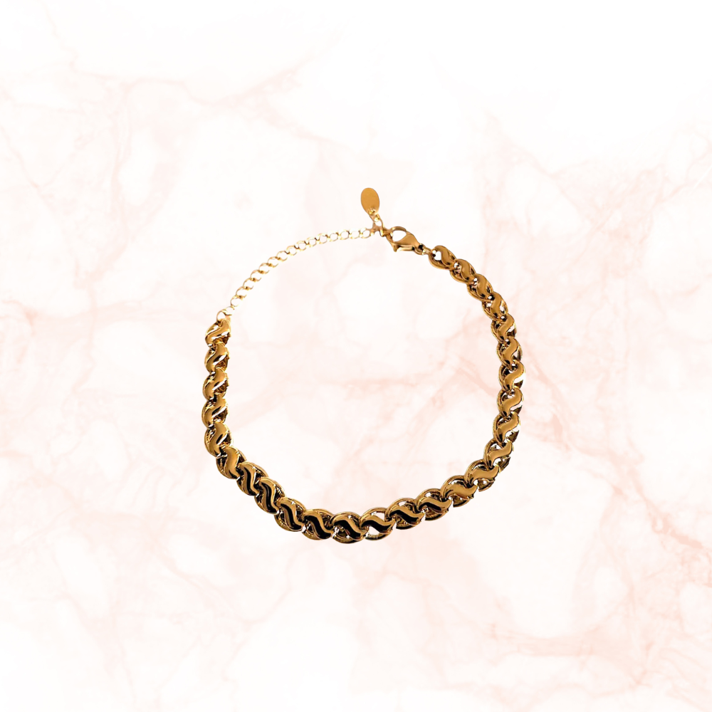 Bracciale a catena dorata – Bracciale Nuvia
