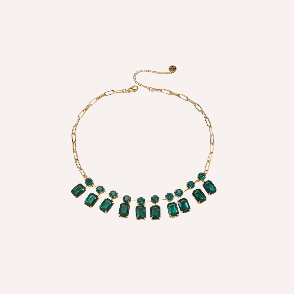 Collana con cristalli colorati – Collana Ofelia