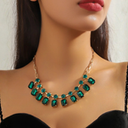 Collana con cristalli colorati – Collana Ofelia