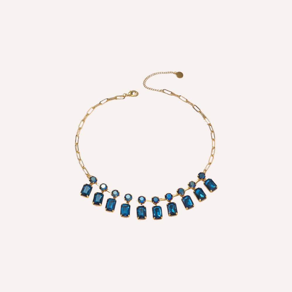 Collana con cristalli colorati – Collana Ofelia