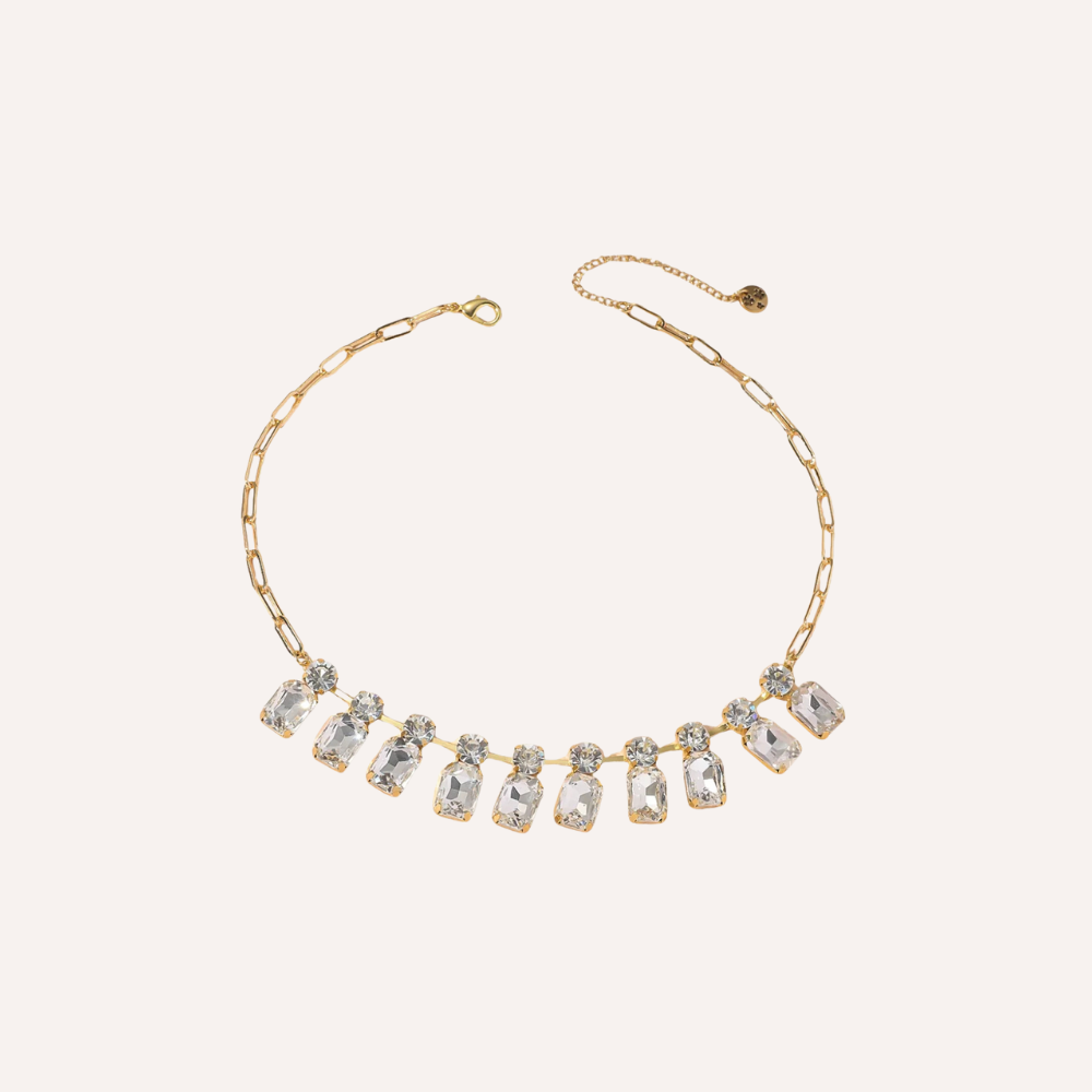 Collana con cristalli colorati – Collana Ofelia