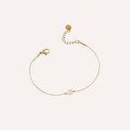 Set di bracciali dorati e perle – Set Luminosa
