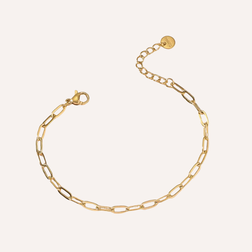 Set di bracciali dorati con perline – Set Golden Light