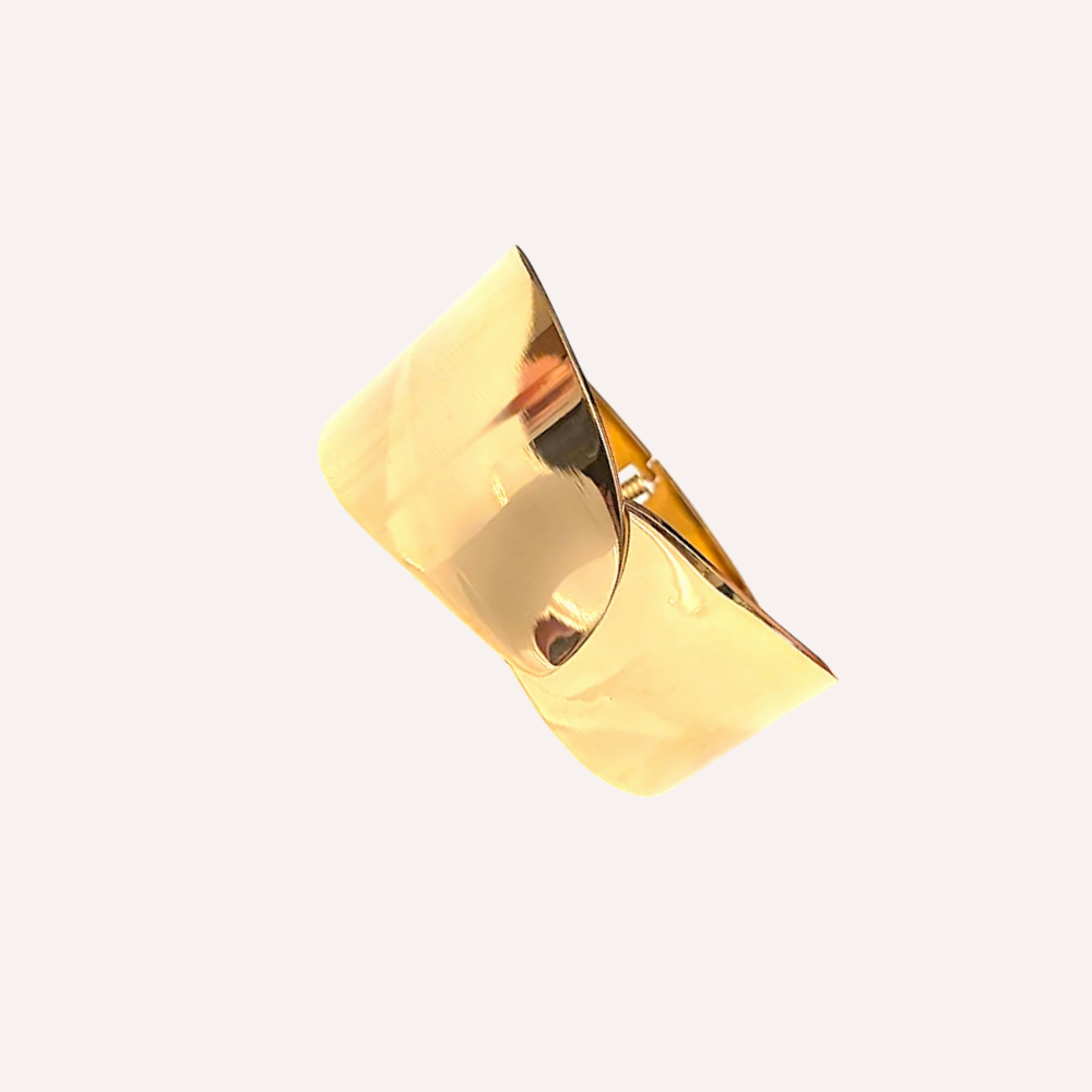 Bracciale rigido con nodo – Bracciale Twist Gold