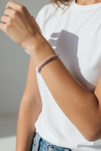 Bracciali tennis con zirconi colorati piccoli – Tennis Luxe