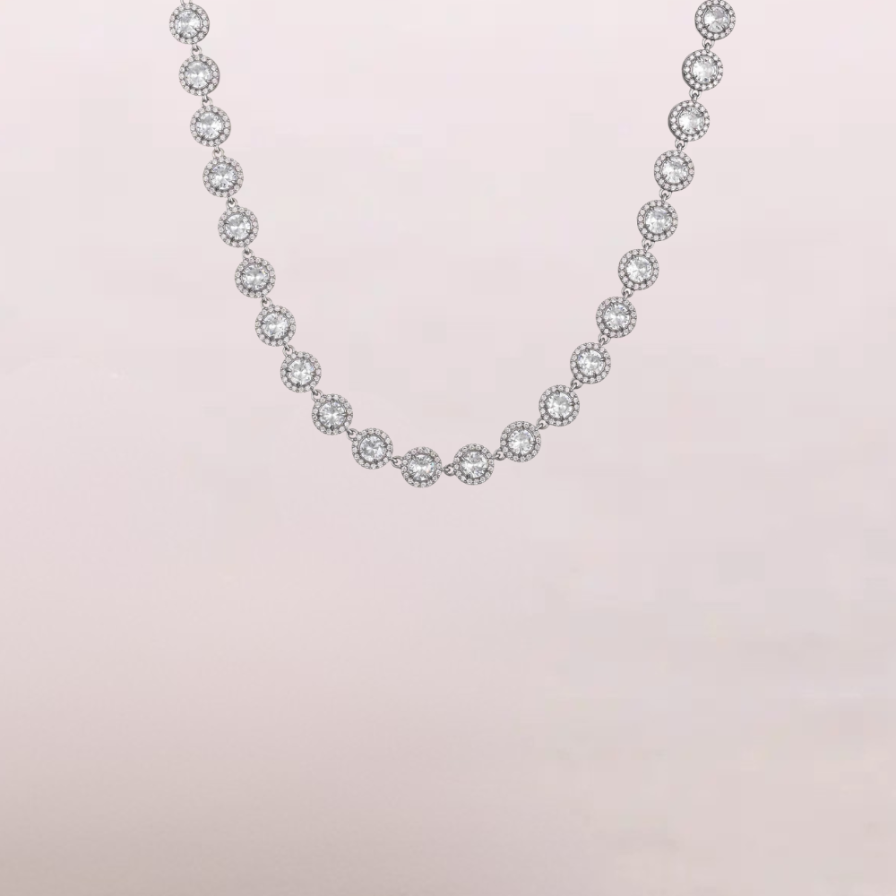 Collana tennis con zirconi – Tennis Eternity