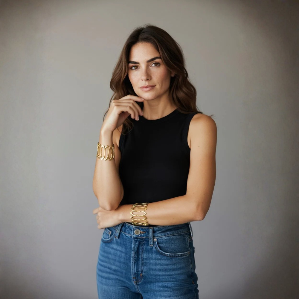 Bracciale rigido traforato – Dune