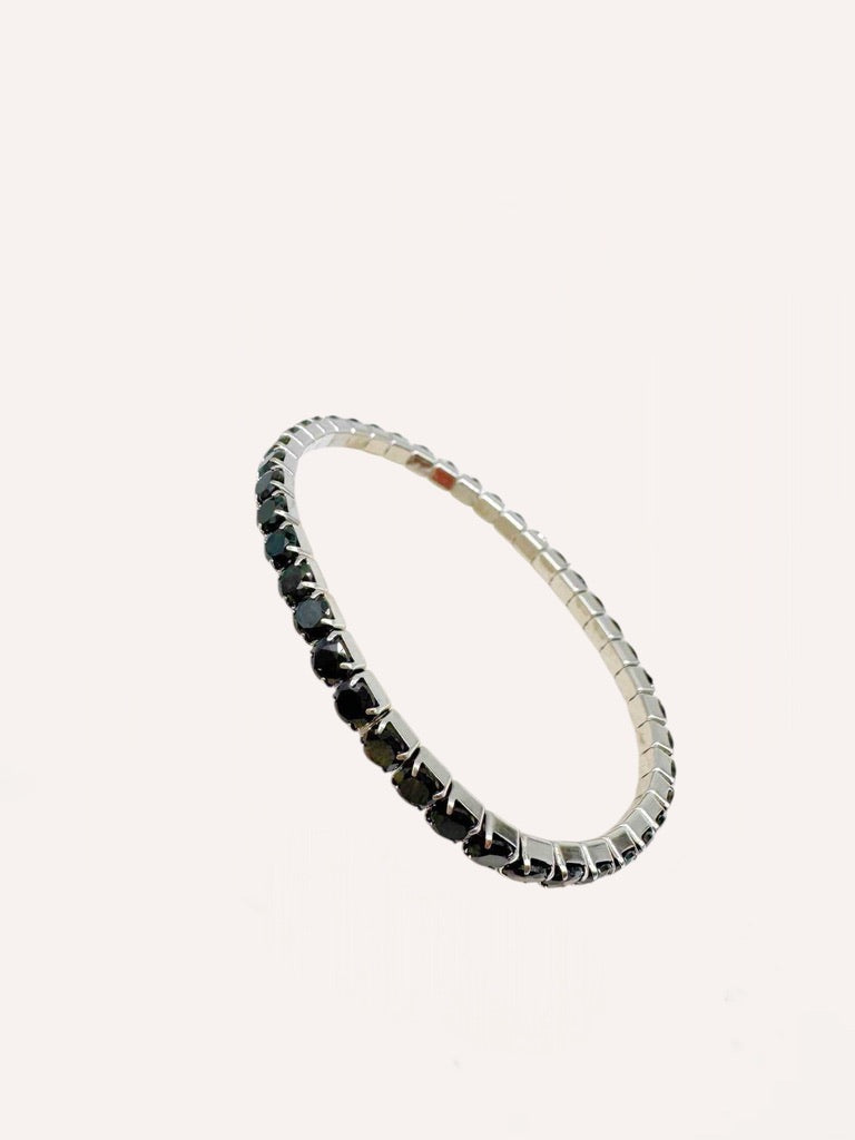 Bracciali tennis con zirconi colorati grandi – Tennis Luxe