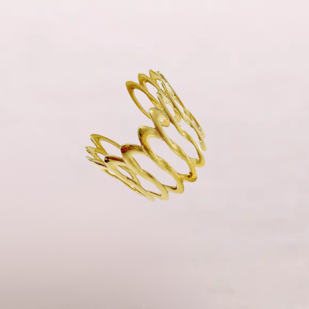 Bracciale rigido traforato – Dune