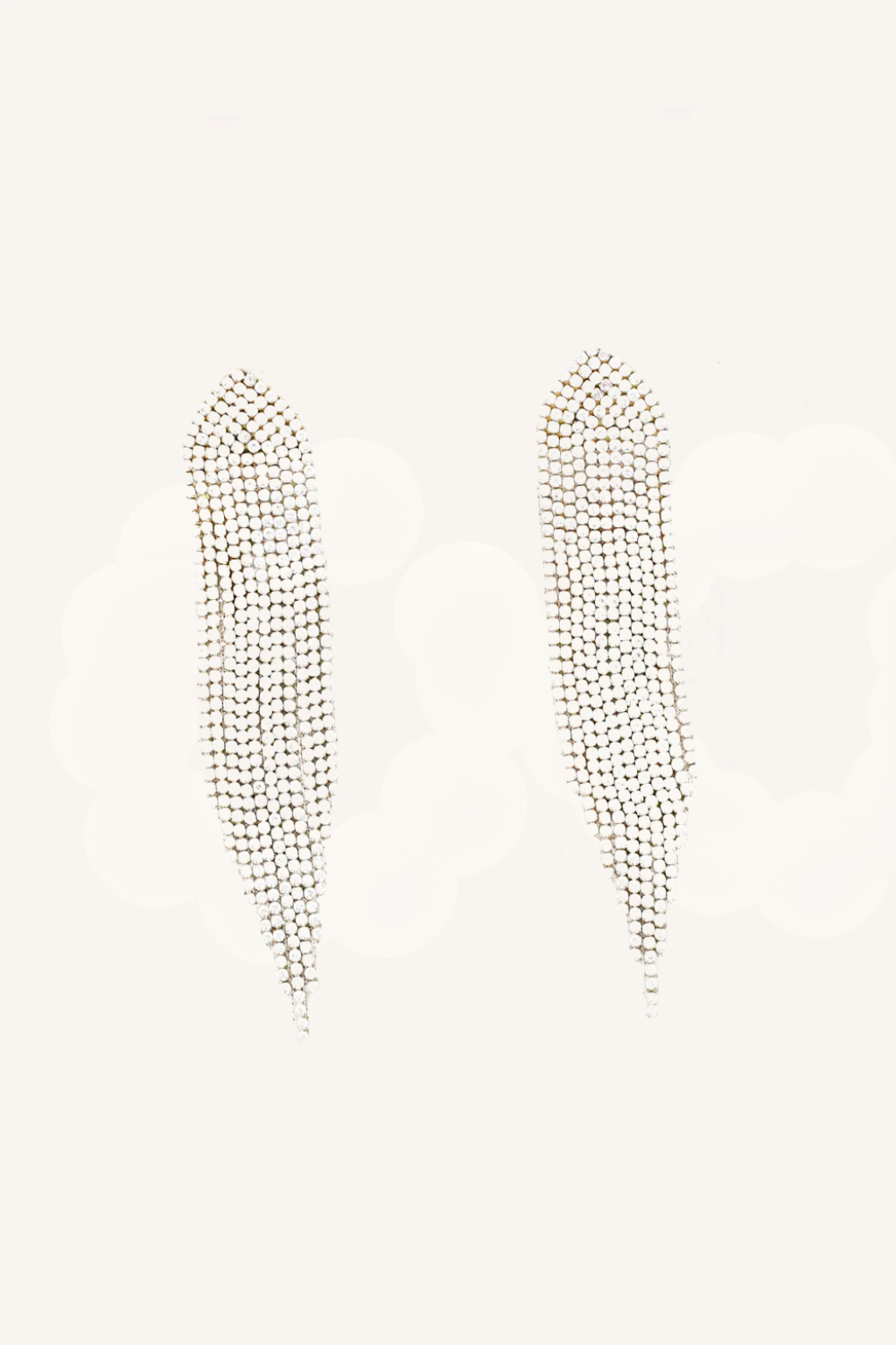 Orecchini pendenti a cascata di cristalli – Orecchini Stardust