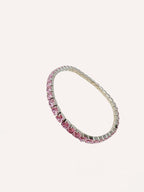 Bracciali tennis con zirconi colorati grandi – Tennis Luxe