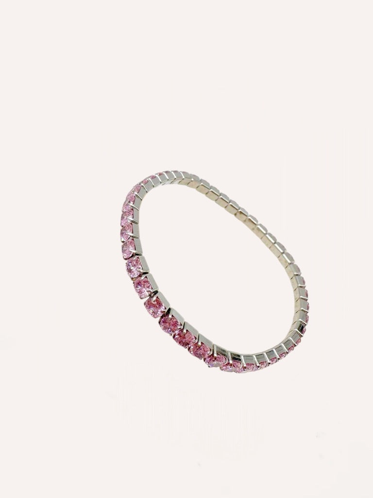 Bracciali tennis con zirconi colorati grandi – Tennis Luxe