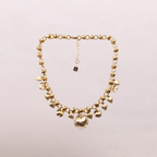 Collana con ciondoli a cuore - Afrodite