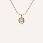 Collana con pendente ovale - Maia