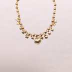 Collana con ciondoli a cuore - Afrodite