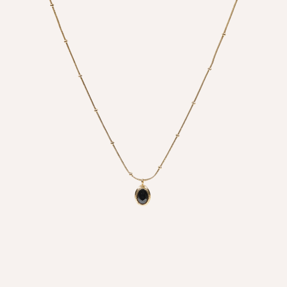 Collana con pendente ovale - Maia