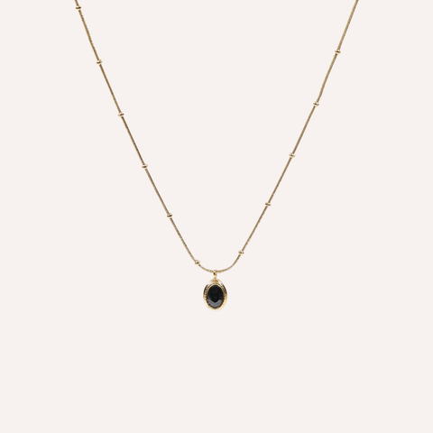 Collana con pendente ovale - Maia