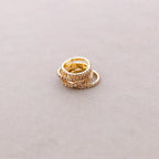 Set di anelli elastici con cristalli – Anelli Spark