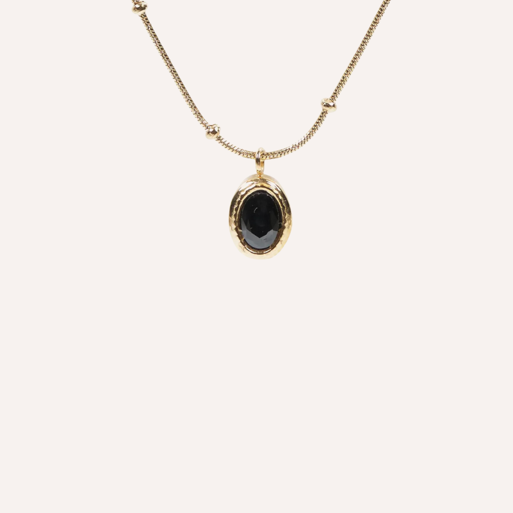 Collana con pendente ovale - Maia