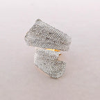 Bracciale con cristalli effetto drappeggio – Bracciale Spark