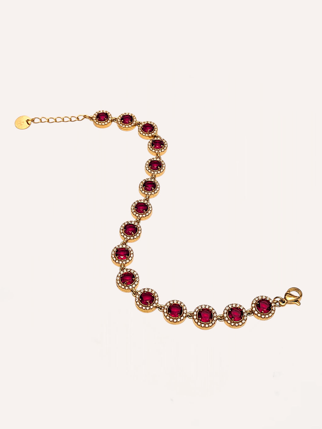 Bracciale tennis con cristalli colorati – Bracciale Tennis Royal