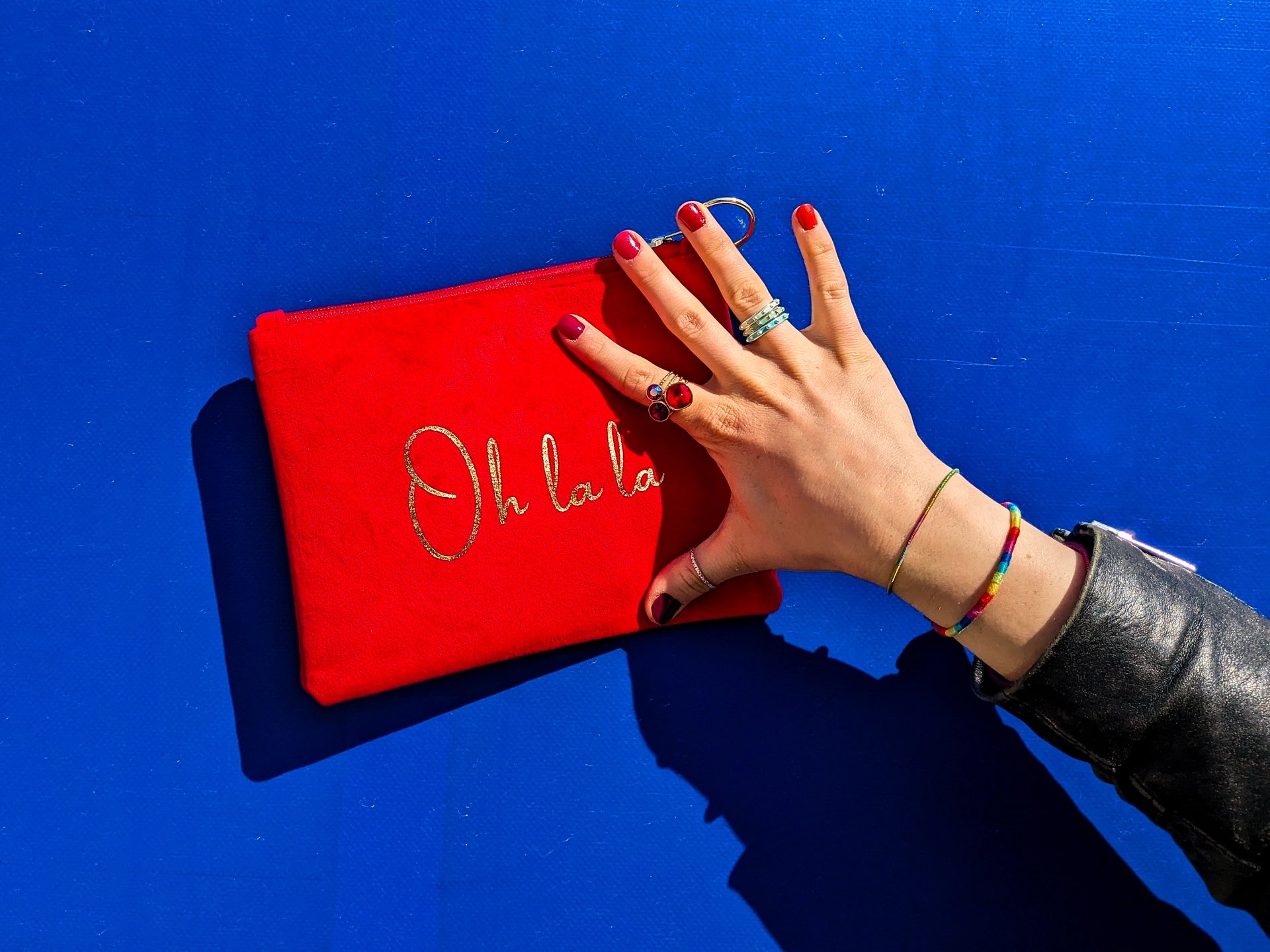 Pochette in velluto – Your Best Era Bag