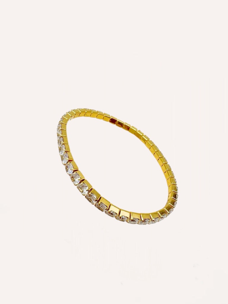 Bracciali tennis con zirconi colorati grandi – Tennis Luxe