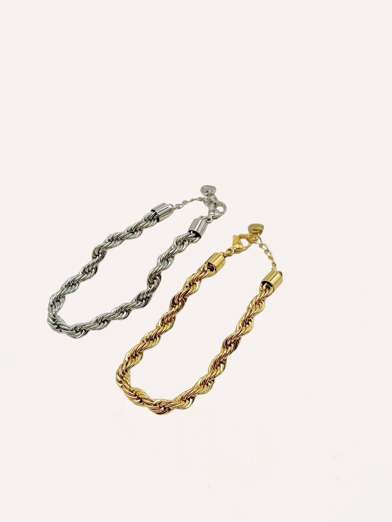 Bracciale a corda intrecciata – Rope Chain