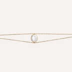 Bracciali dorati con pietre naturali – Selene