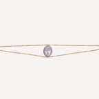 Bracciali dorati con pietre naturali – Selene