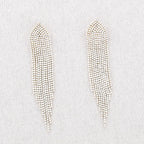 Orecchini pendenti a cascata di cristalli – Orecchini Stardust