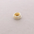 Set di anelli elastici con cristalli – Anelli Spark