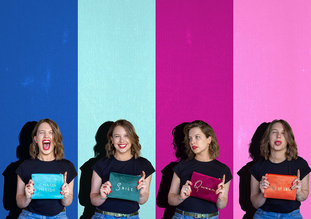 Pochette in velluto – Your Best Era Bag