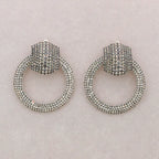 Orecchini a cerchio con cristalli – Orecchini Lumina