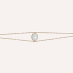 Bracciali dorati con pietre naturali – Selene