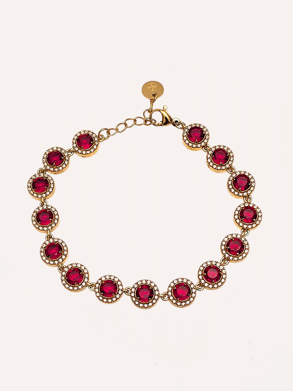 Bracciale tennis con cristalli colorati – Bracciale Tennis Royal