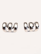 Earcuff a bande intrecciate – Earcuff Zefiro