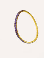 Bracciali tennis con zirconi colorati piccoli – Tennis Luxe