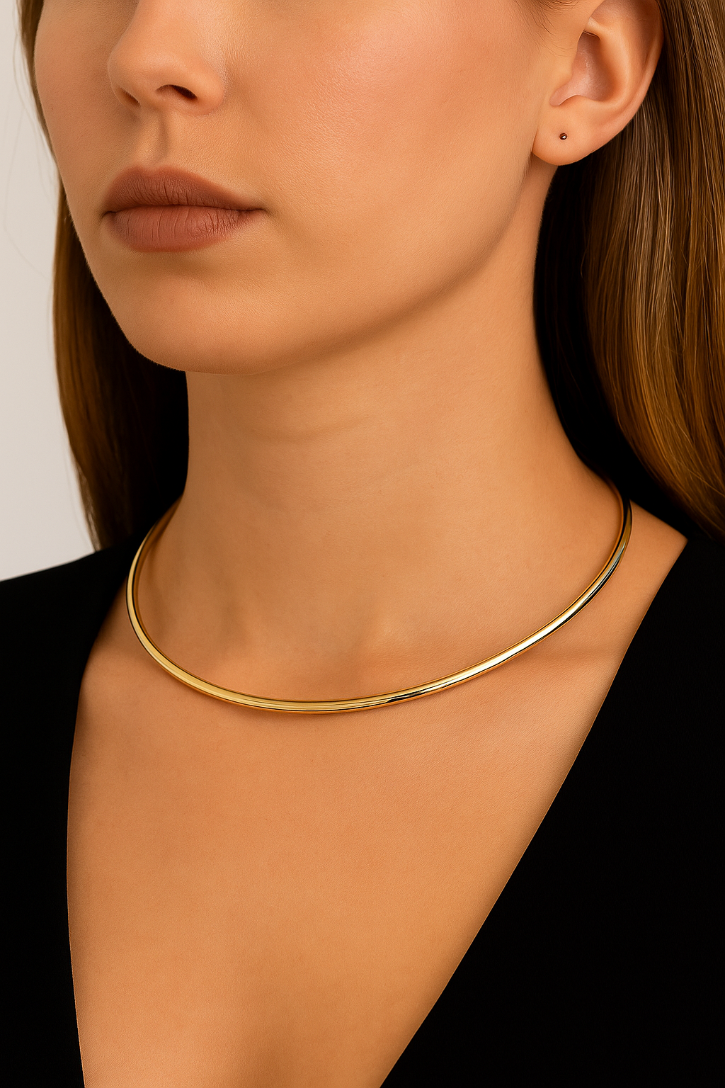 Choker rigido minimal – Essential Collar