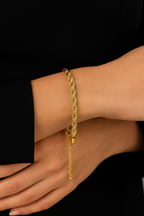 Bracciale a corda intrecciata – Rope Chain