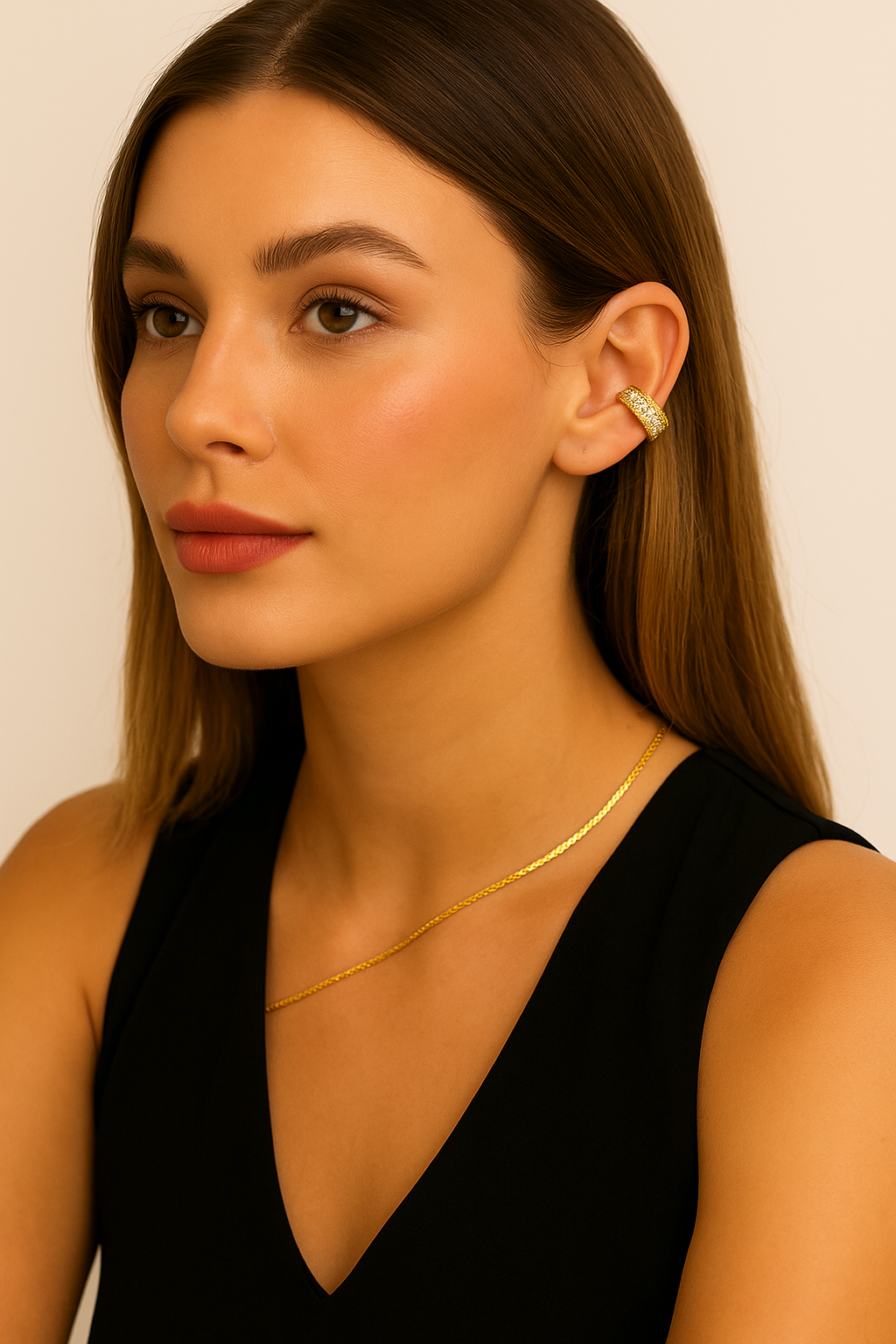 Earcuff con zirconi – Earcuff Brillante