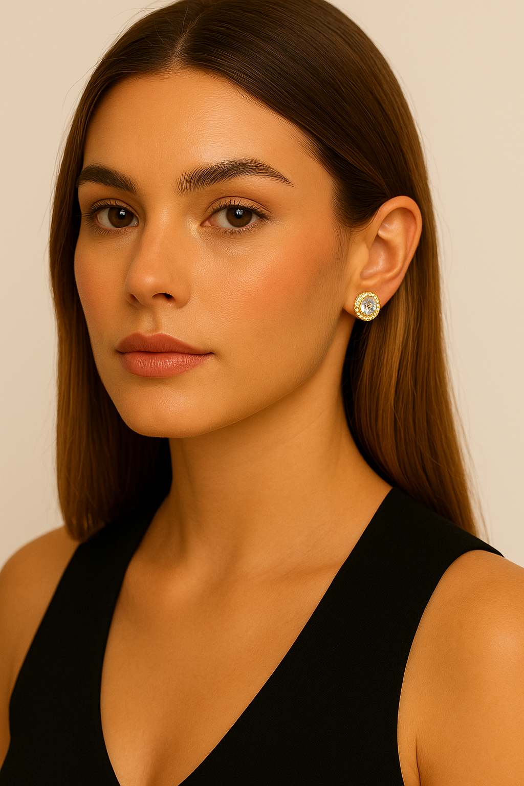 Orecchini punto luce con zirconi – Orecchini Imperiale
