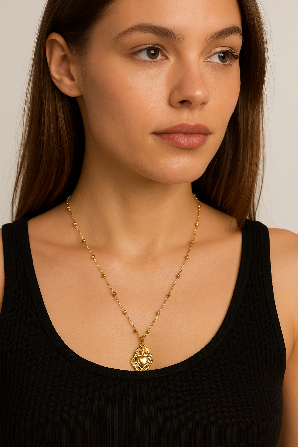 Collana con pendente cuore sacro – Collana Cuore Sacro