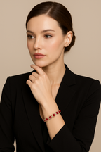 Bracciale tennis con cristalli colorati – Bracciale Tennis Royal