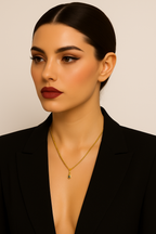 Collana con pendente ovale - Maia