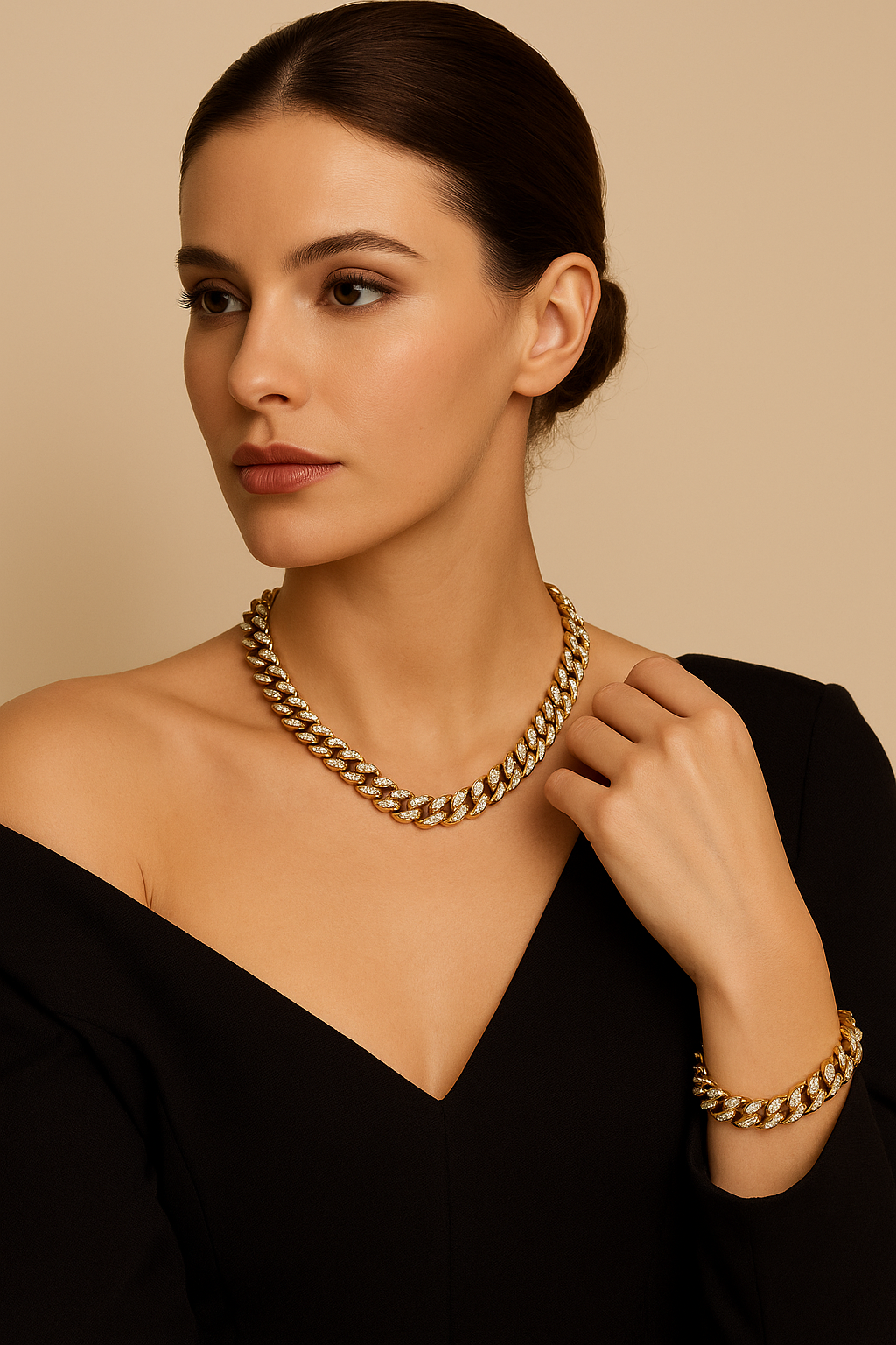 ✨ Offerta Collezione Chaine Luxe – Collana + Bracciale✨